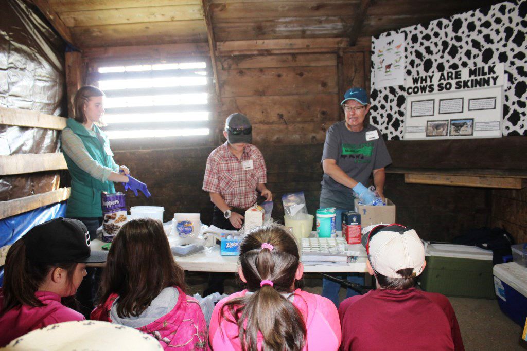Dairy Station at Ag Day